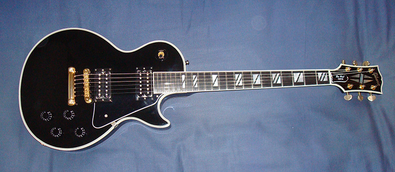 1991 Gibson Custom Shop Les Paul Custom with Super 400 inlays