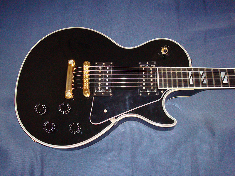 1991 Gibson Custom Shop Les Paul Custom with Super 400 inlays